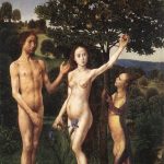 The Fall: Adam and Eve Tempted by the Snake