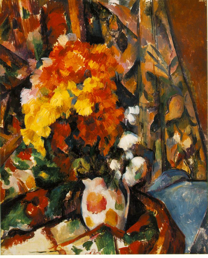 Chrysanthemums (Vase fleuri)